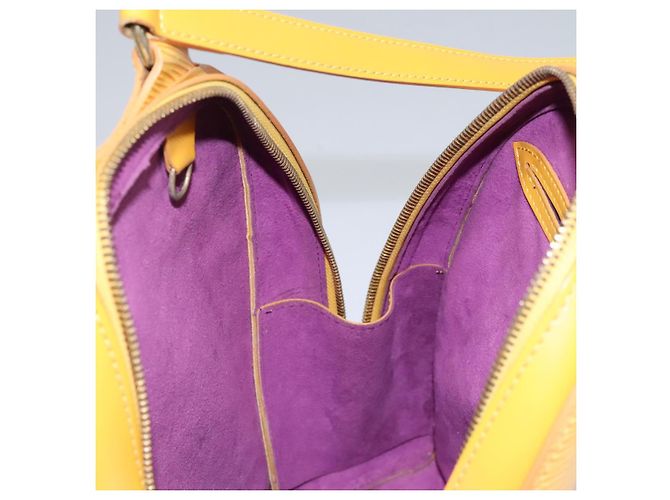 LOUIS VUITTON Epi Mabillon Zaino Giallo M52239 LV Auth MY025 - vista 23
