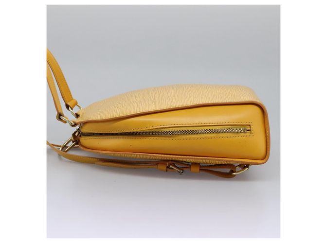 LOUIS VUITTON Epi Mabillon Zaino Giallo M52239 LV Auth MY025 - vista 3