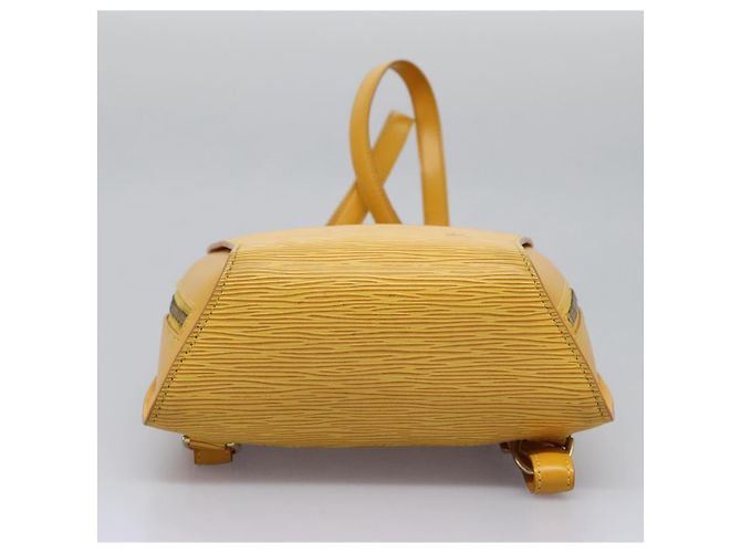 LOUIS VUITTON Epi Mabillon Zaino Giallo M52239 LV Auth MY025 - vista 5