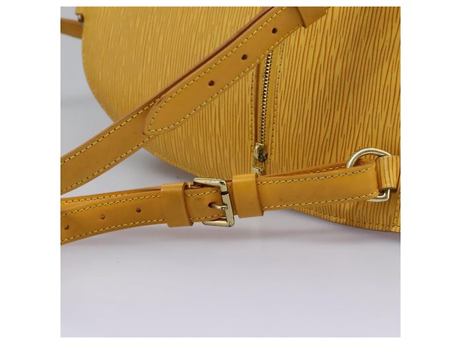 LOUIS VUITTON Epi Mabillon Zaino Giallo M52239 LV Auth MY025 - vista 9