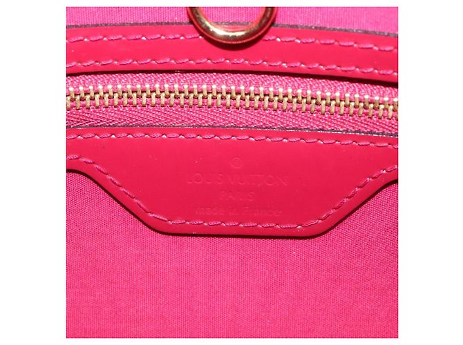 LOUIS VUITTON Borsa Catalina BB Monogram Vernis Rosa Andian M90016 LV Auth KD072 - vista 14