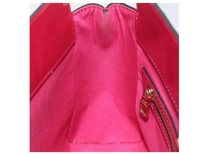 LOUIS VUITTON Borsa Catalina BB Monogram Vernis Rosa Andian M90016 LV Auth KD072 - vista 17