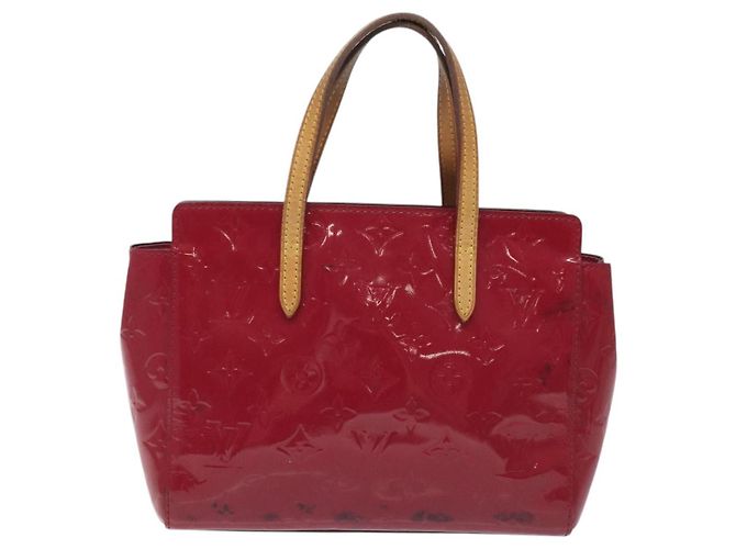 LOUIS VUITTON Borsa Catalina BB Monogram Vernis Rosa Andian M90016 LV Auth KD072 - vista 2