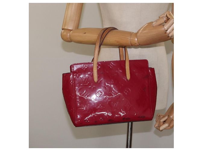 LOUIS VUITTON Borsa Catalina BB Monogram Vernis Rosa Andian M90016 LV Auth KD072 - vista 20