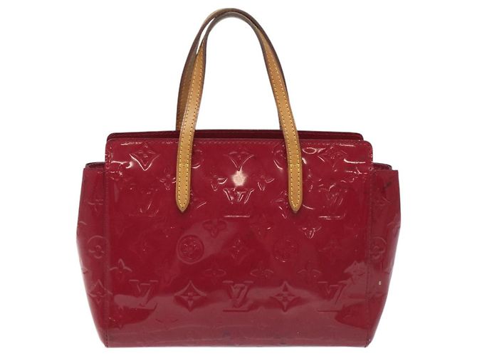 LOUIS VUITTON Borsa Catalina BB Monogram Vernis Rosa Andian M90016 LV Auth KD072 - vista 3