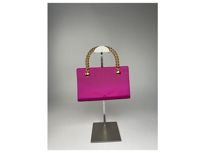 Vintage Givenchy Canvas Peitschen Tasche Lila - Ansicht 10