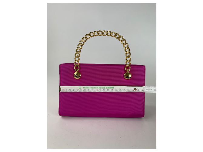 Vintage Givenchy Canvas Peitschen Tasche Lila - Ansicht 3