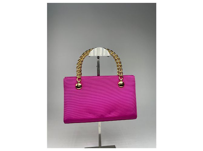 Vintage Givenchy Canvas Peitschen Tasche Lila - Ansicht 5