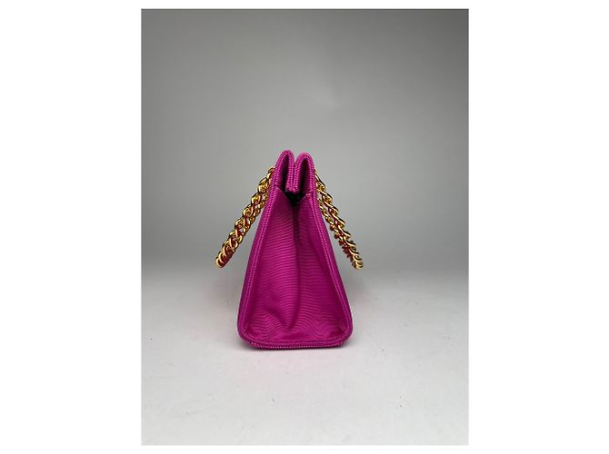 Vintage Givenchy Canvas Peitschen Tasche Lila - Ansicht 6