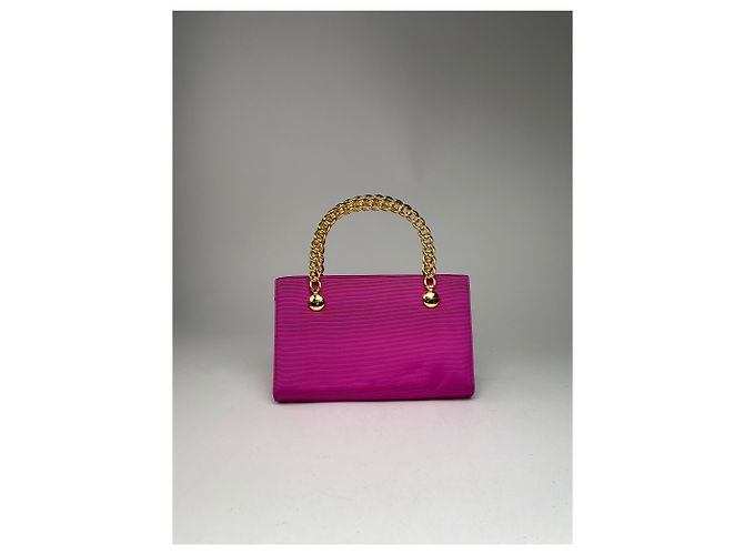 Vintage Givenchy Canvas Peitschen Tasche Lila - Ansicht 7