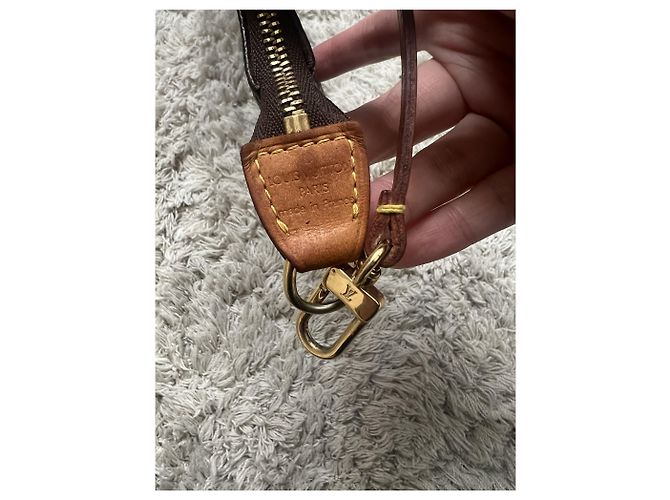 Pochette Accessori Louis Vuitton Monogram Marrone Monogramma - vista 4