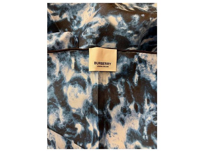 Burberry Seidenponcho Mehrfarbig Mehrfarben - Ansicht 4
