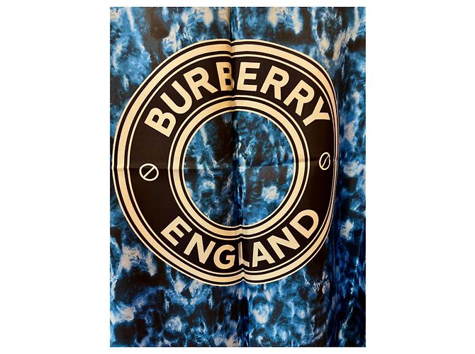 Burberry Seidenponcho Mehrfarbig Mehrfarben - Ansicht 5