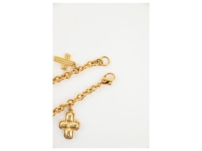 Swarovski Cross Charmed Bracelet in Gold Metal Golden - view 11