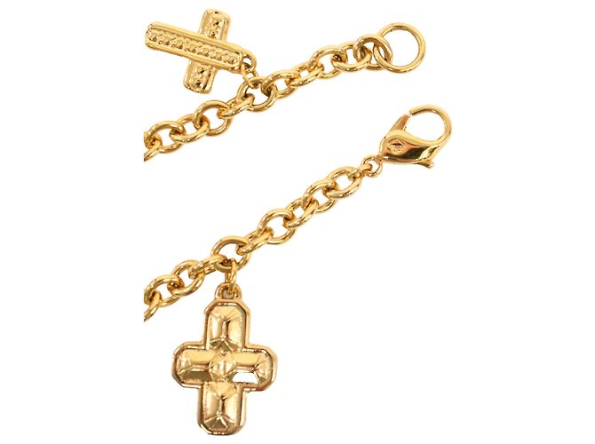 Swarovski Cross Charmed Bracelet in Gold Metal Golden - view 5