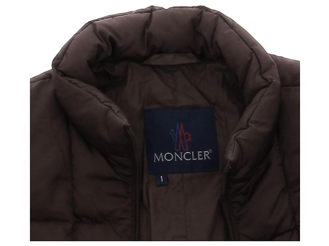 MONCLER Mäntel T.0-5 1 Polyester Braun - Ansicht 6