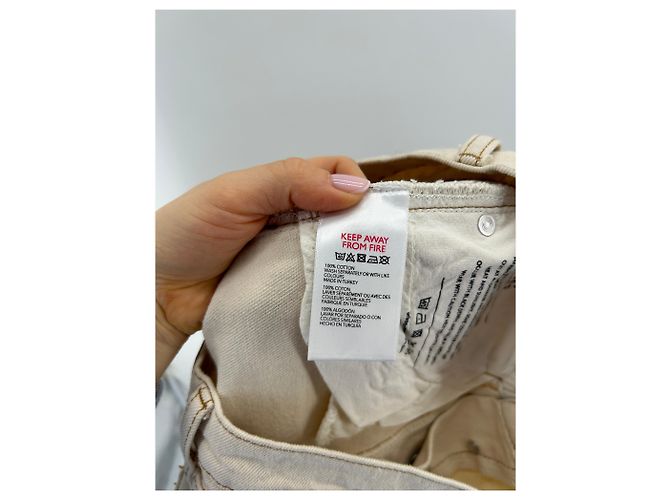 Autre Marque NO FIRMADO / NO FIRMADO Jeans T.US 27 Algodón - vista 4