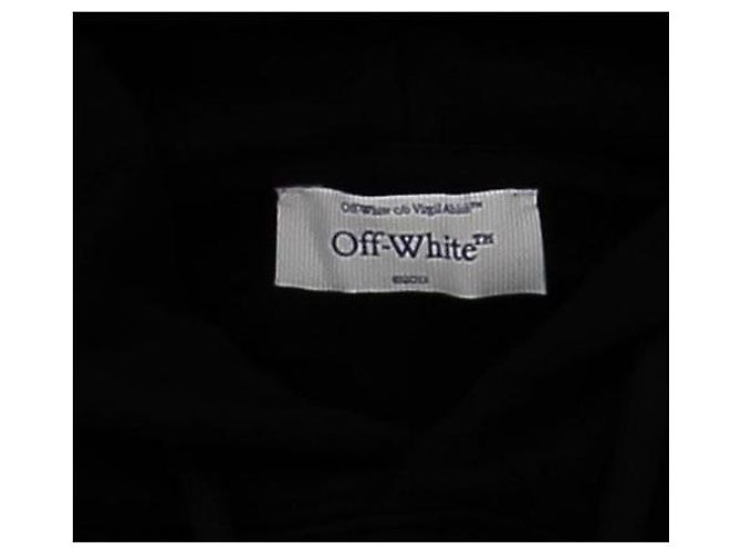 Off White OFF-WHITE Strickwaren & Sweatshirts T.International M Baumwolle Schwarz - Ansicht 6