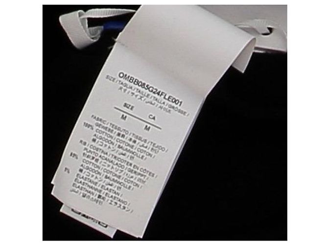 Off White OFF-WHITE Strickwaren & Sweatshirts T.International M Baumwolle Schwarz - Ansicht 7