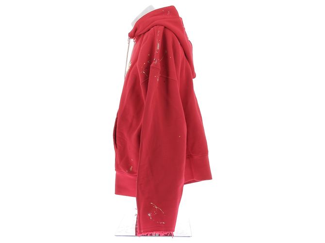 PALM ANGELS Strickwaren & Sweatshirts T.International XL Baumwolle Rot - Ansicht 4