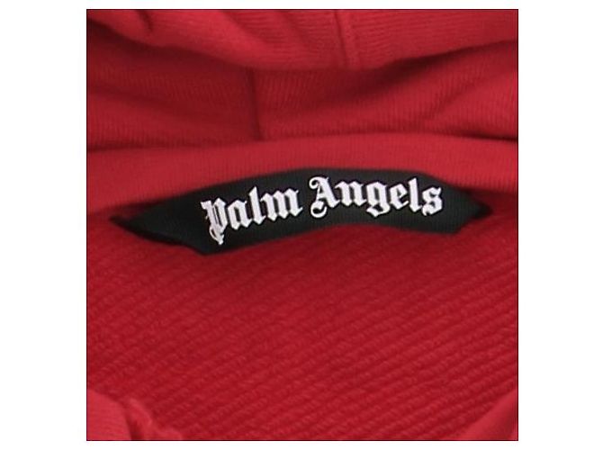PALM ANGELS Strickwaren & Sweatshirts T.International XL Baumwolle Rot - Ansicht 6