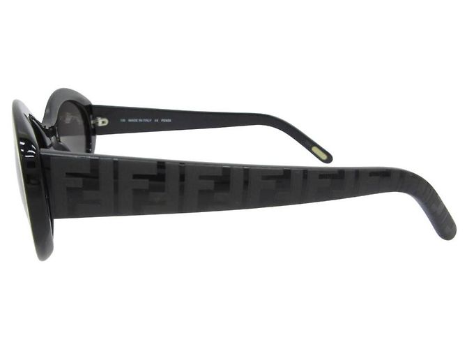 Occhiali da sole neri con logo monogramma Fendi FS 5147 Nero - vista 3