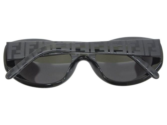 Occhiali da sole neri con logo monogramma Fendi FS 5147 Nero - vista 5