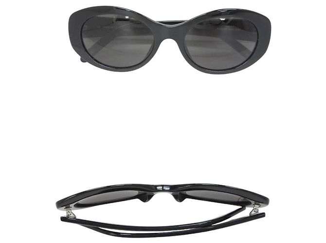 Occhiali da sole neri con logo monogramma Fendi FS 5147 Nero - vista 8