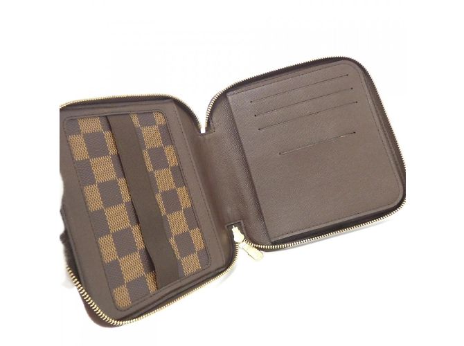 Billetera Louis Vuitton Damier Organizer Olaf N61723 Damier ebene - vista 5
