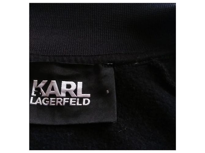Giacca track Karl Lagerfeld nera Nero - vista 2