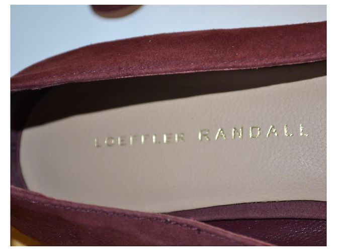 Loeffler Randall Ballerinas Wildleder bordeaux - Ansicht 6