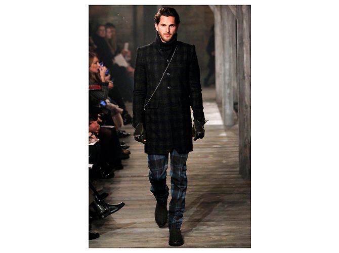 Chanel Nuevos Jeans Tartan Icon París / Edimburgo Azul - vista 5