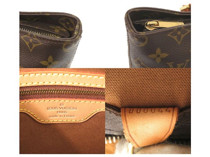 Borsa a mano Monogram Cabas Piano Louis Vuitton Marrone Monogramma - vista 11