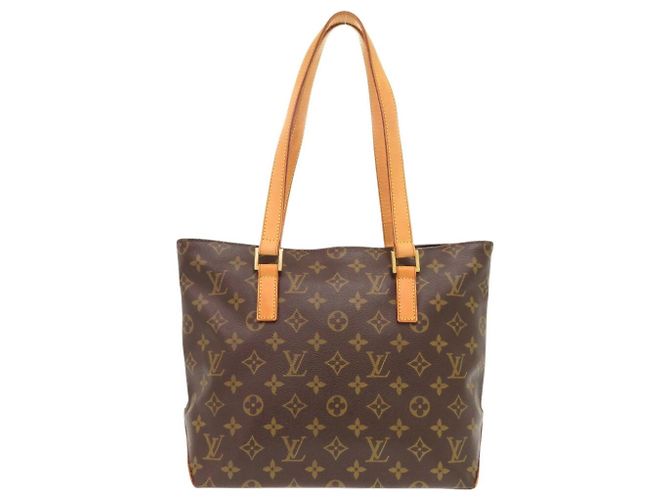 Borsa a mano Monogram Cabas Piano Louis Vuitton Marrone Monogramma - vista 3