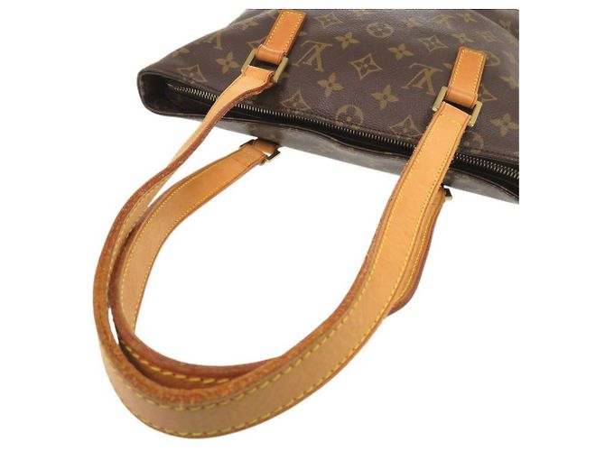 Borsa a mano Monogram Cabas Piano Louis Vuitton Marrone Monogramma - vista 8