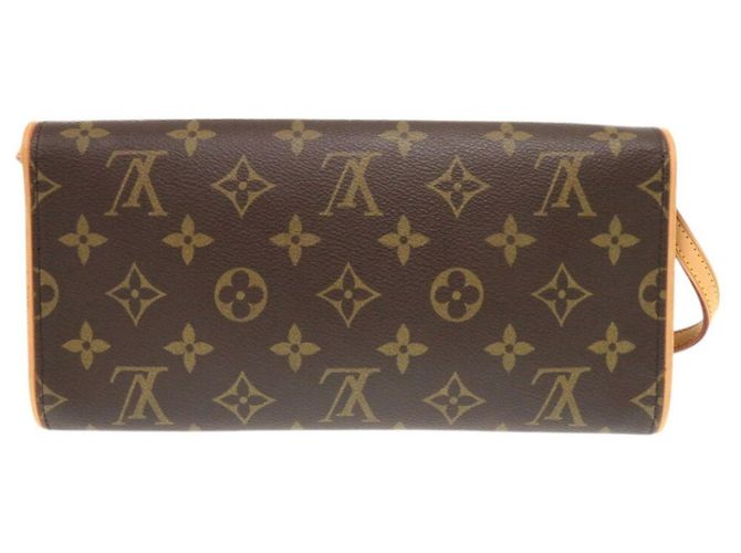 Borsa a Spalla Pochette Twin GM Monogramma Louis Vuitton Marrone - vista 4