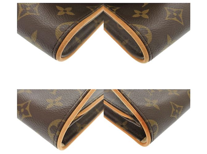 Borsa a Spalla Pochette Twin GM Monogramma Louis Vuitton Marrone - vista 5