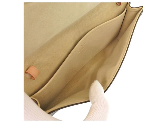 Borsa a Spalla Pochette Twin GM Monogramma Louis Vuitton Marrone - vista 7