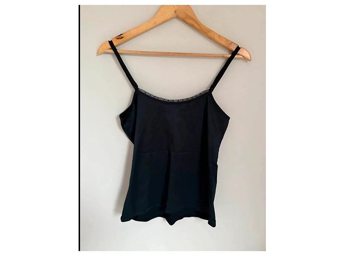 Camiseta de seda Dolce & Gabbana con encaje negro - vista 5