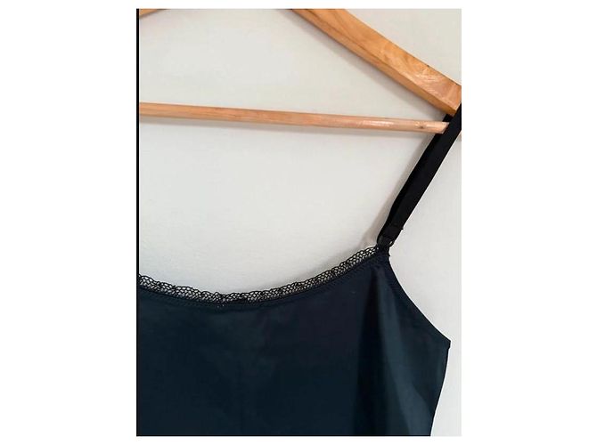 Camiseta de seda Dolce & Gabbana con encaje negro - vista 7