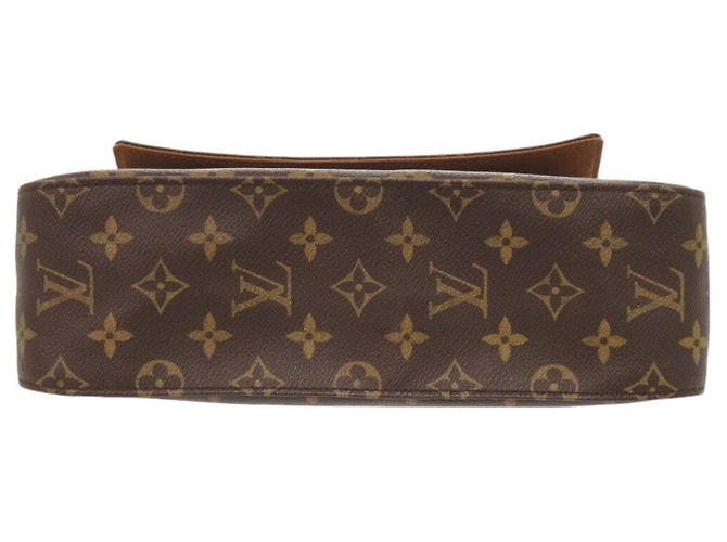 Bolsa de mão Mini Looping Monogram Louis Vuitton Marrom - vista 4