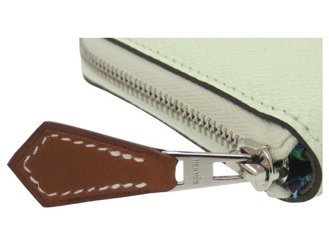 Monedero compacto mini de seda Azap de Hermès - vista 7