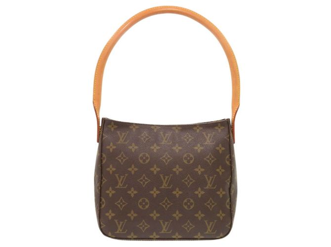 Sac à épaule Monogram Looping MM de Louis Vuitton Marron - vue 3