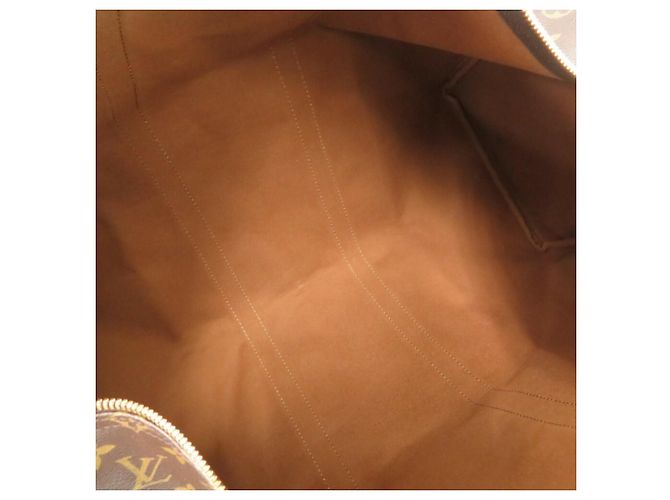 Borsa Boston Monogram Keepall 50 di Louis Vuitton Marrone Monogramma - vista 8