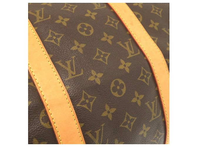 Borsa Boston Monogram Keepall 50 di Louis Vuitton Marrone Monogramma - vista 9
