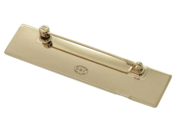 Spilla in oro Chanel Plate 1550 D'oro - vista 3