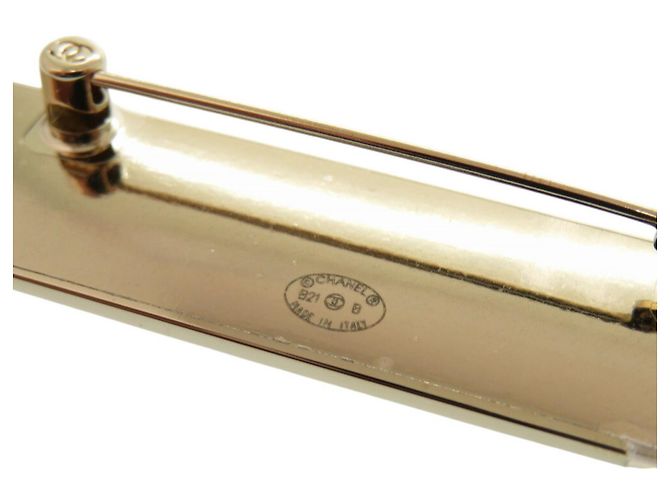 Spilla in oro Chanel Plate 1550 D'oro - vista 4