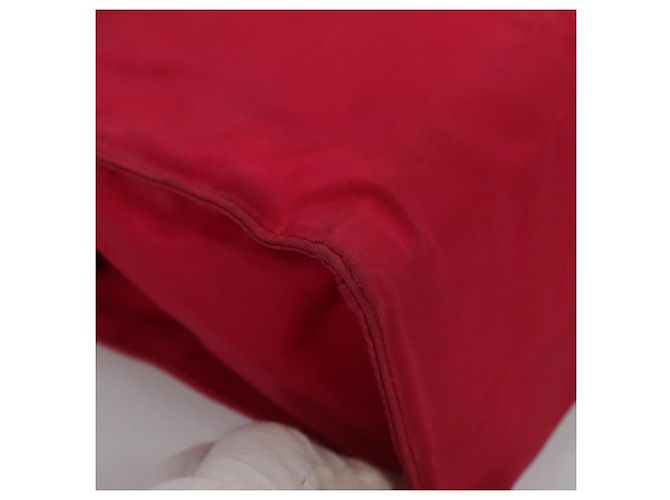 PRADA Borsa a mano in nylon rosa Auth 109805 - vista 15