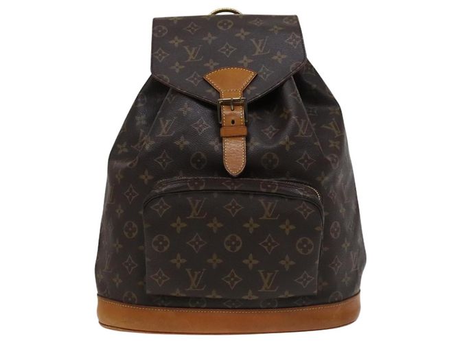 LOUIS VUITTON Monogram Montsouris GM Rucksack M51135 LV Auth ar13339 Monogramm - Ansicht 13
