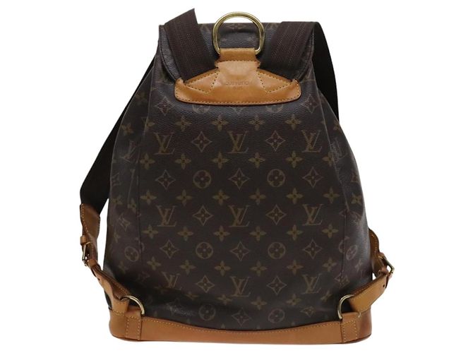 LOUIS VUITTON Monogram Montsouris GM Rucksack M51135 LV Auth ar13339 Monogramm - Ansicht 2